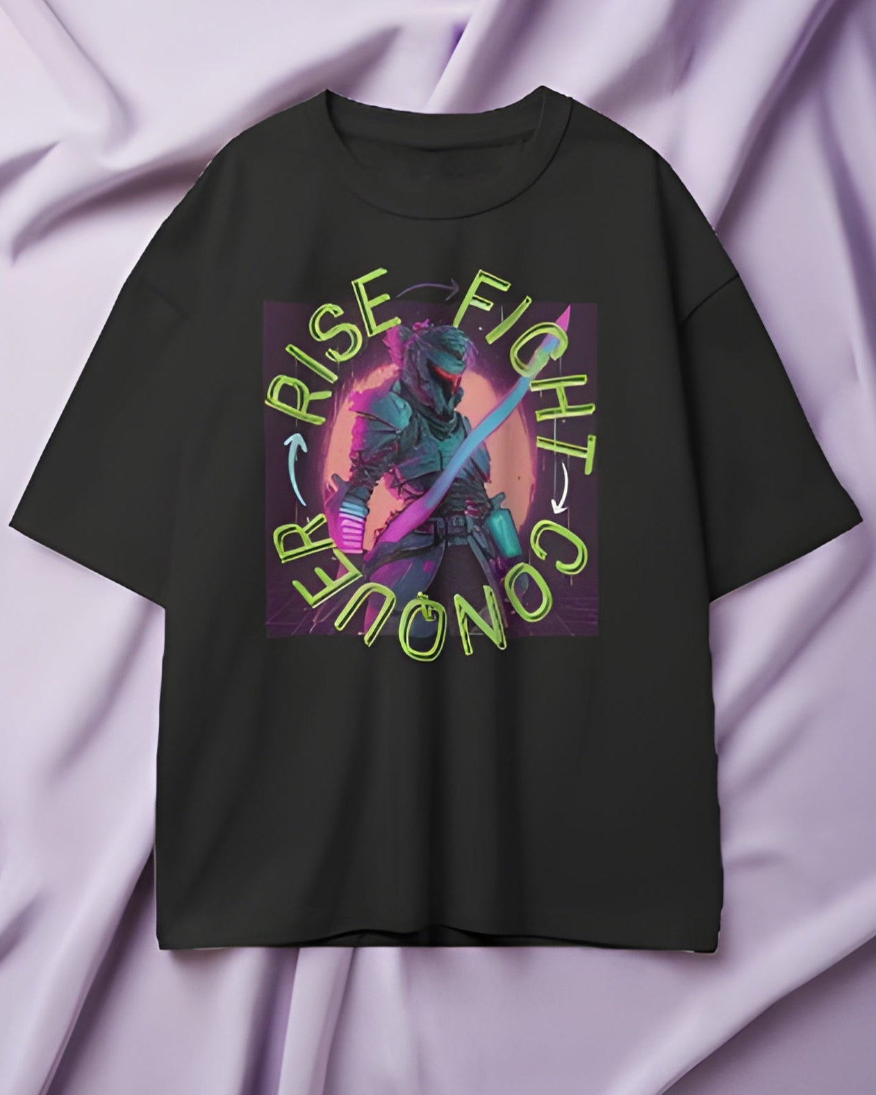 Rise, Fight, Conquer Cotton T-shirt