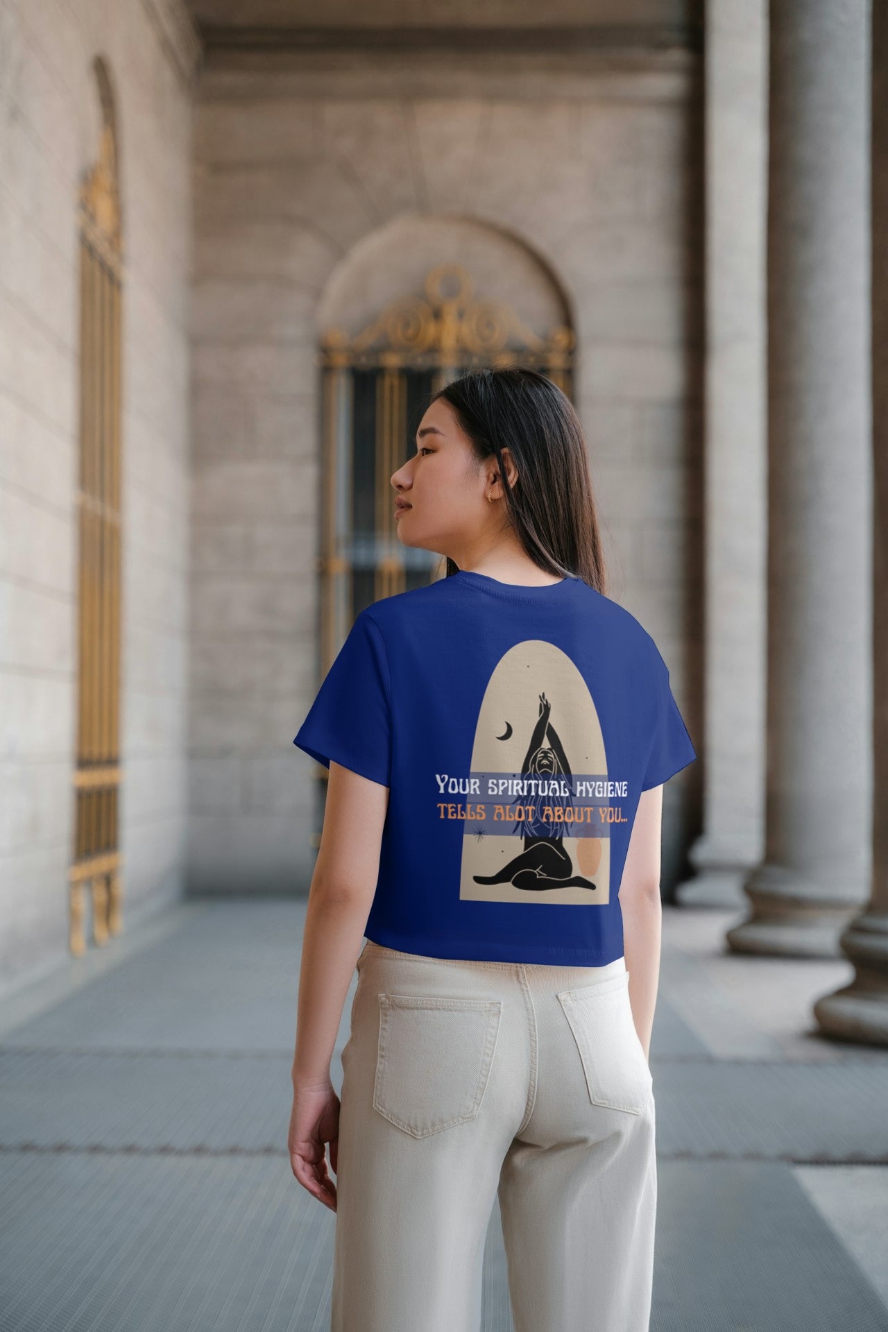 Spiritual hygiene-Crop Top