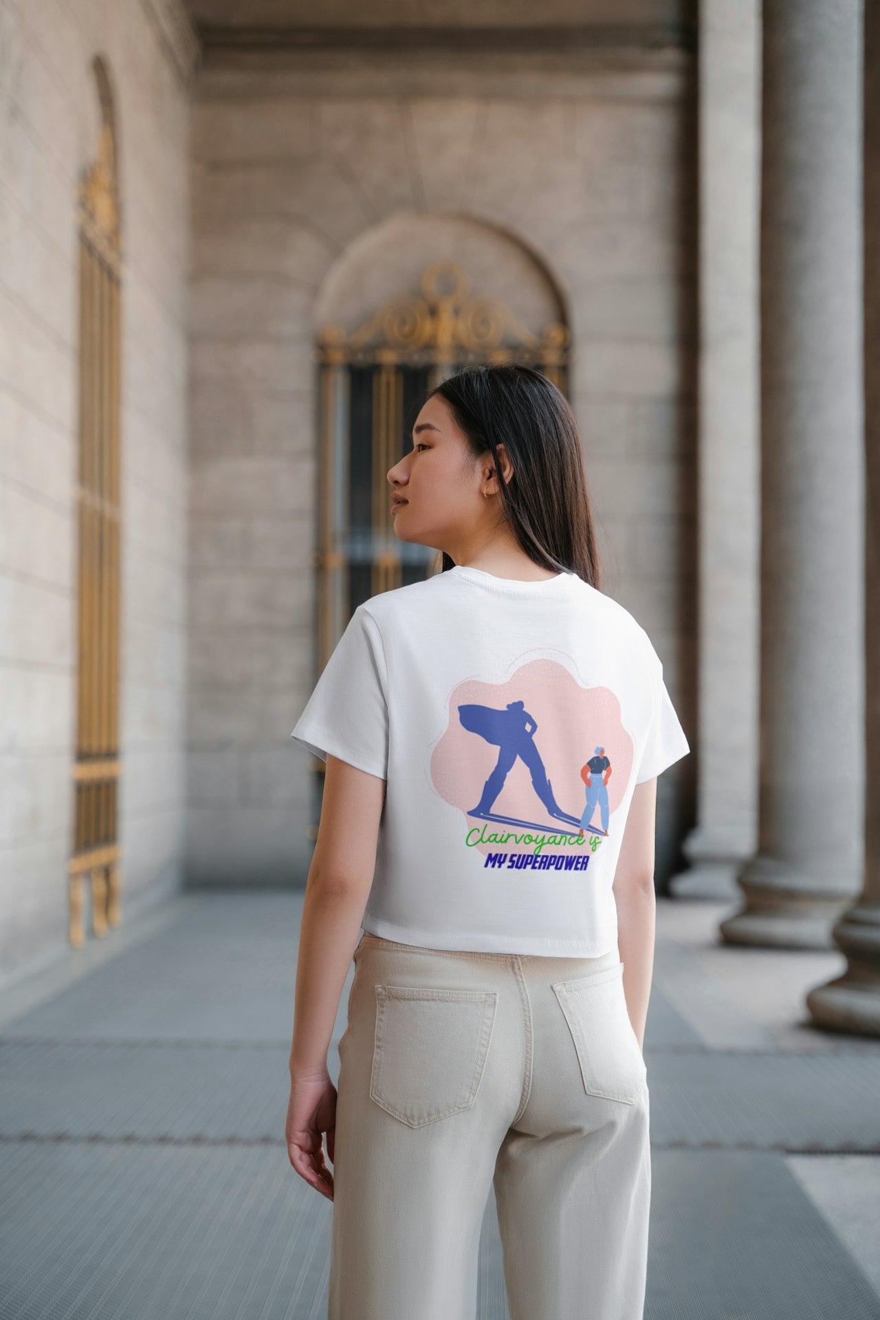 Clairvoyance-Superpower - Crop Top