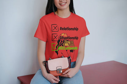 'REEL-ationship'-Crop Top