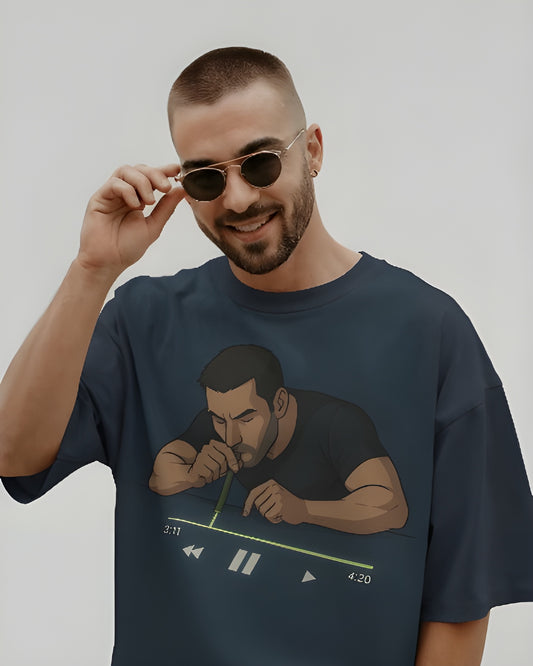 Music lover - Oversized Cotton T-shirt